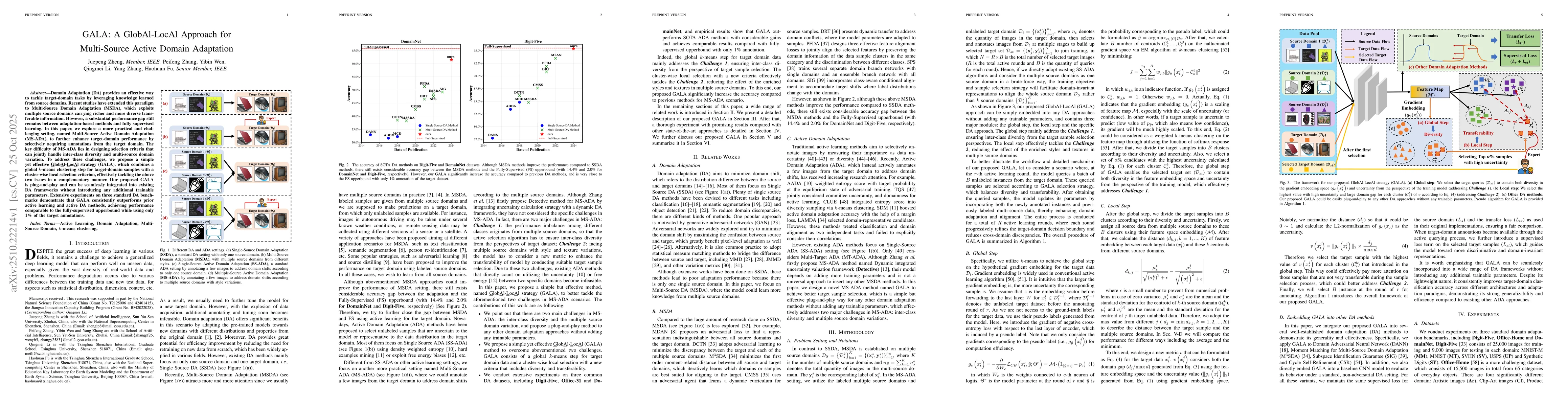 Thumbnail for GALA: A GlobAl-LocAl Approach for Multi-Source Active Domain Adaptation