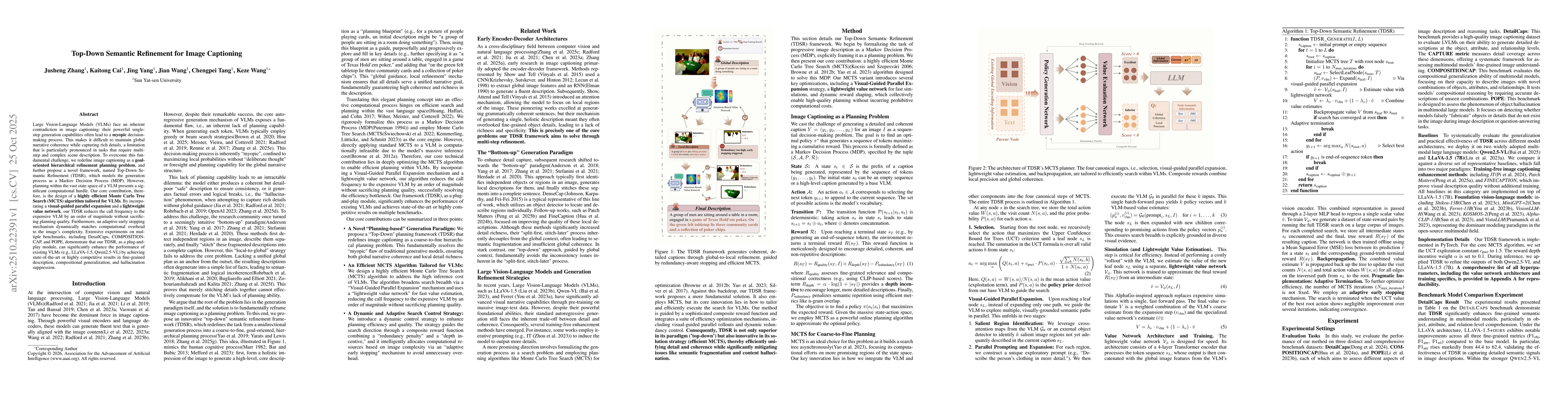 Thumbnail for Top-Down Semantic Refinement for Image Captioning
