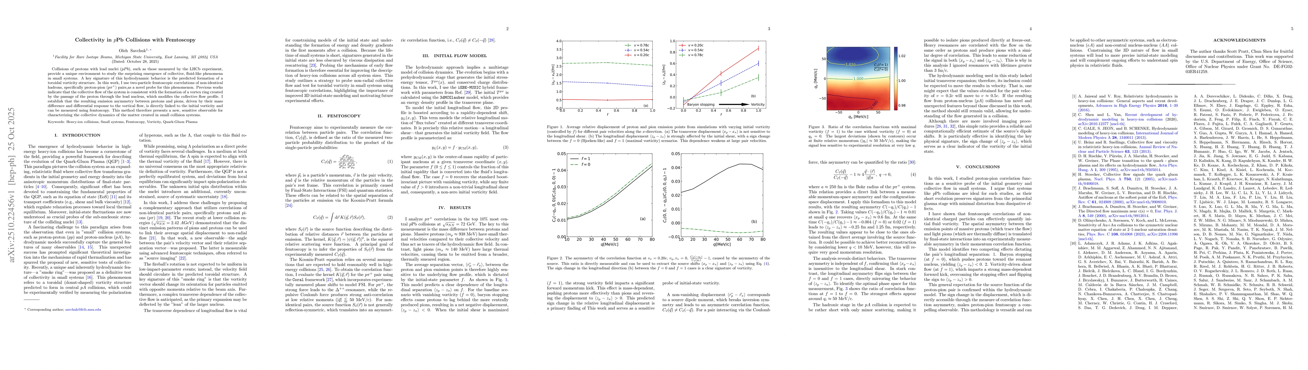 Thumbnail for Collectivity in pPb Collisions with Femtoscopy