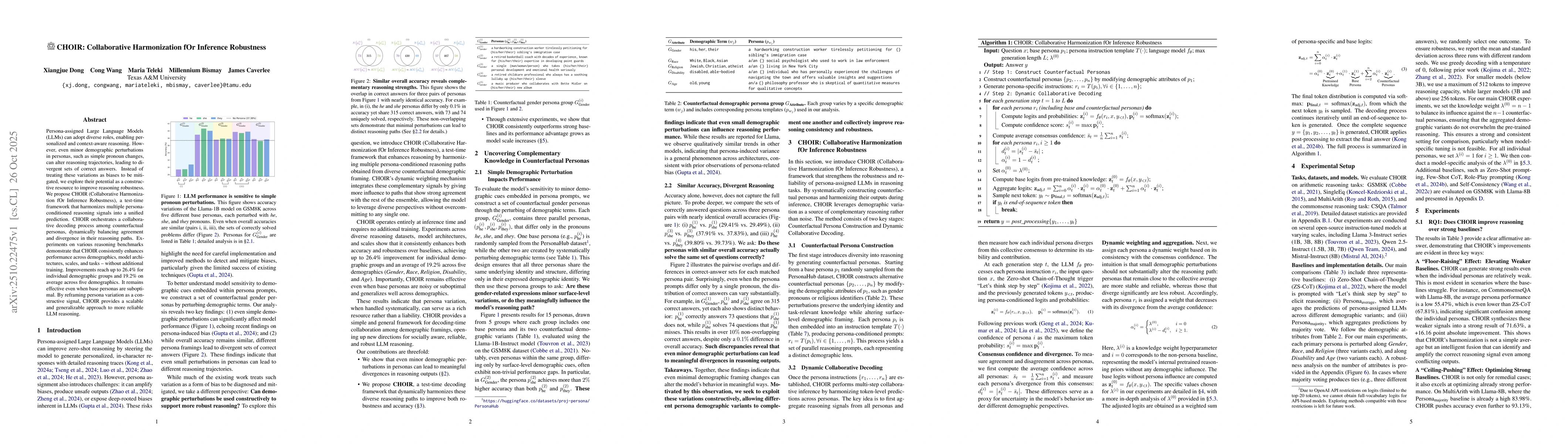 Thumbnail for CHOIR: Collaborative Harmonization fOr Inference Robustness