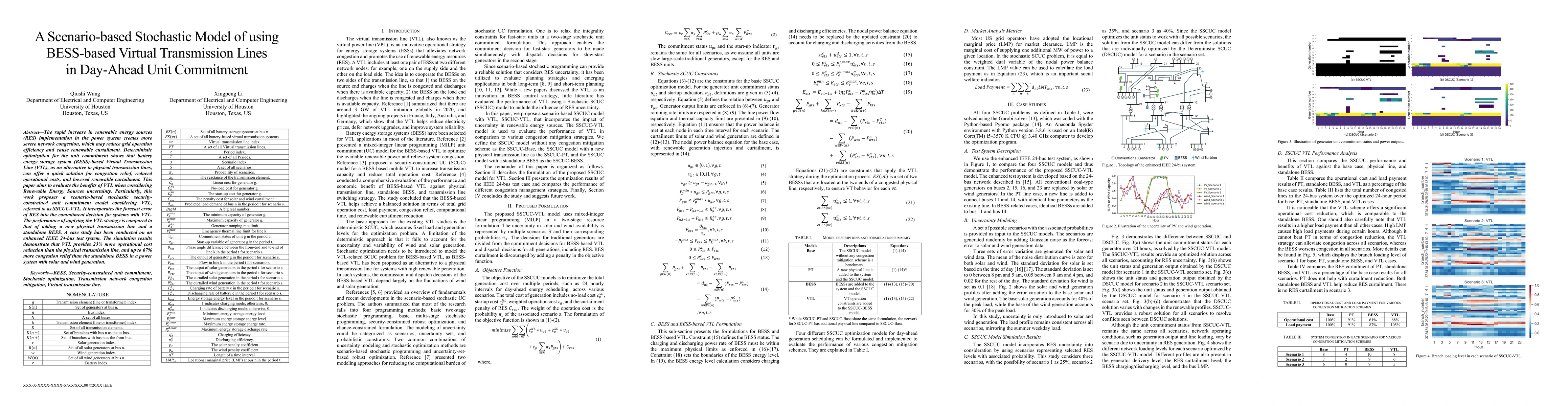 Thumbnail for A Scenario-based Stochastic Model of using BESS-based Virtual
  Transmission Lines in Day-Ahead Unit Commitment