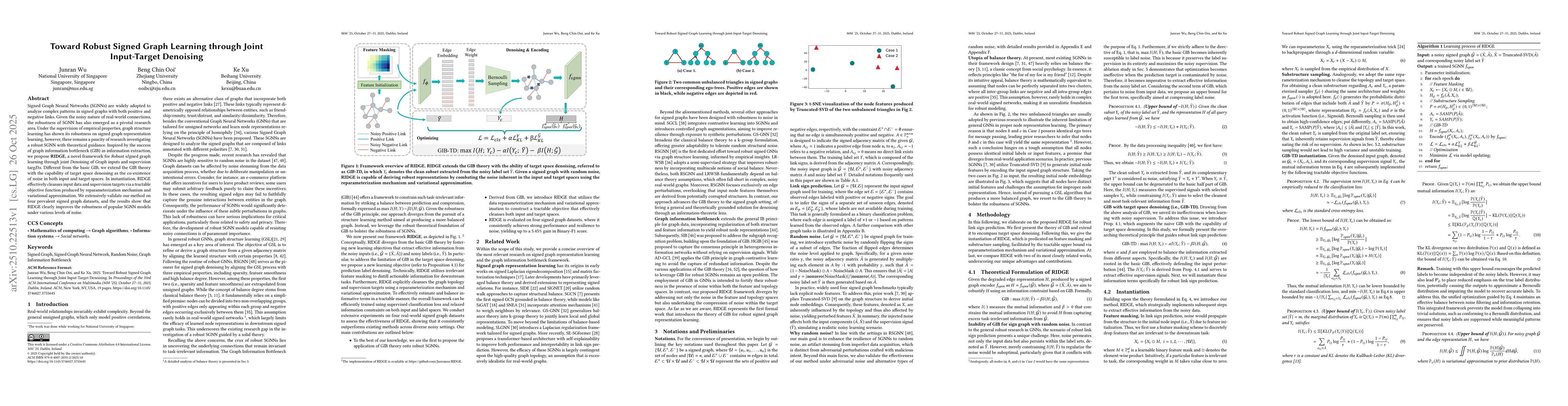 Thumbnail for Toward Robust Signed Graph Learning through Joint Input-Target Denoising
