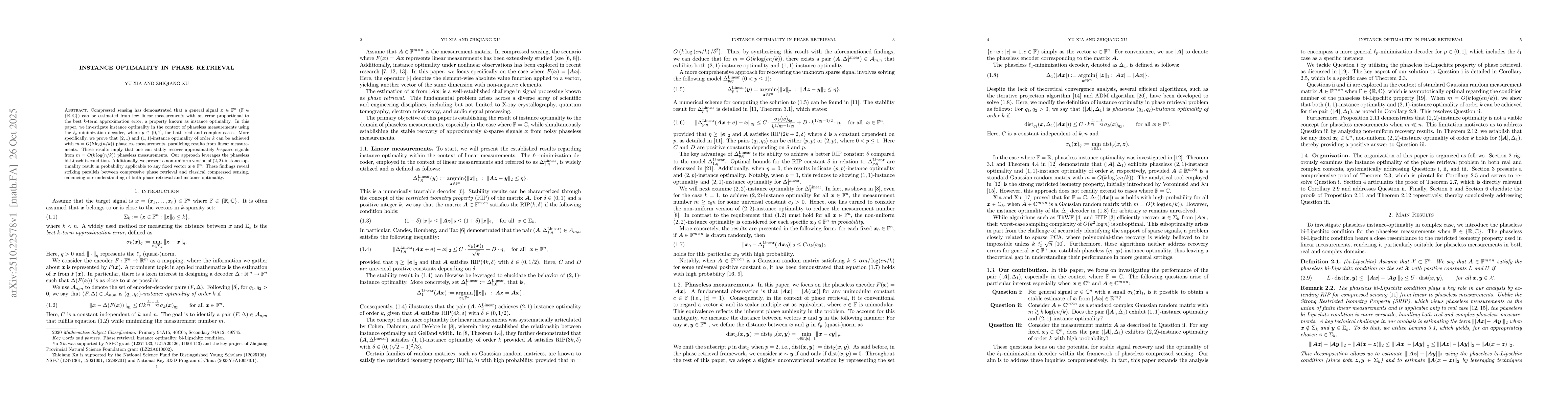 Thumbnail for Instance optimality in phase retrieval