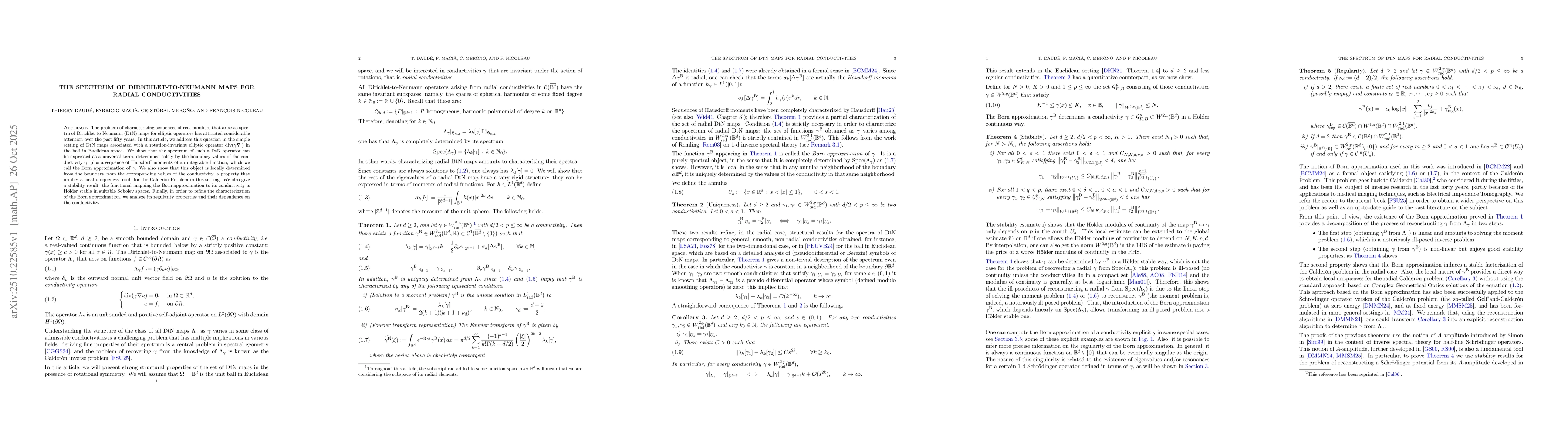 Thumbnail for The spectrum of Dirichlet-to-Neumann maps for radial conductivities
