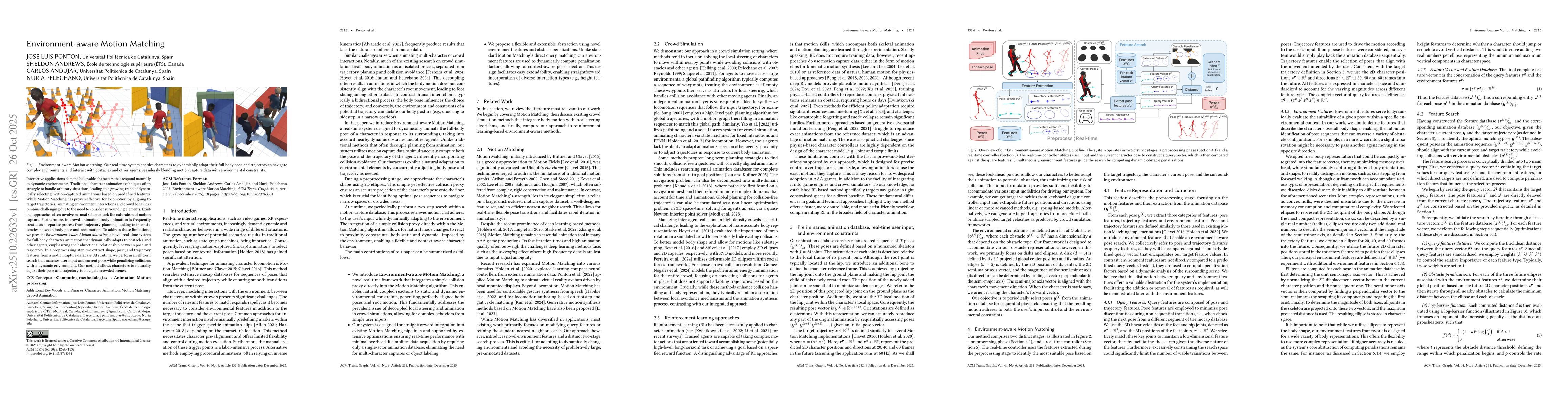 Thumbnail for Environment-aware Motion Matching