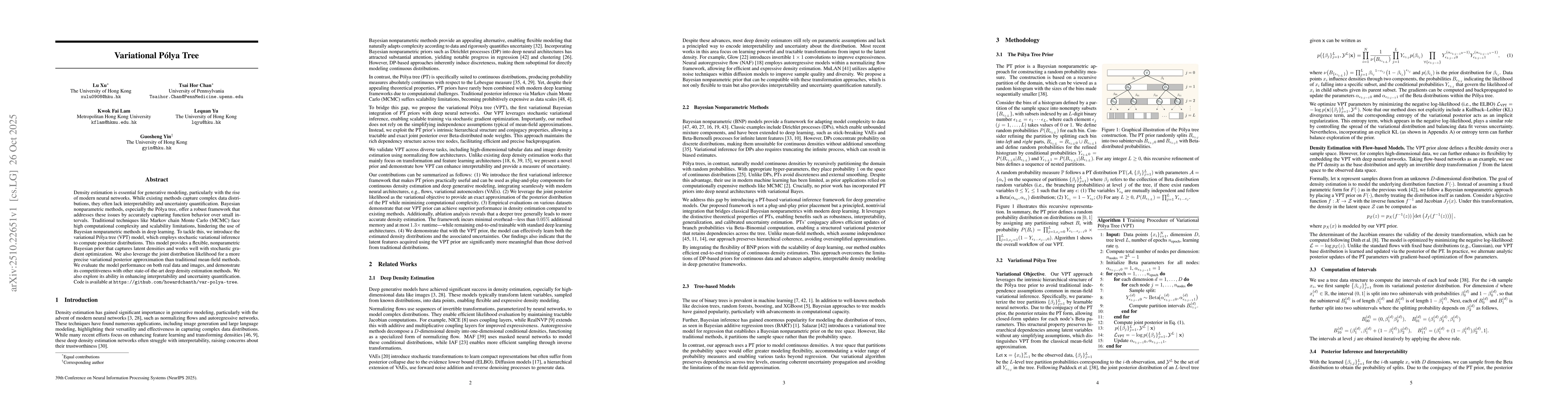 Thumbnail for Variational Polya Tree