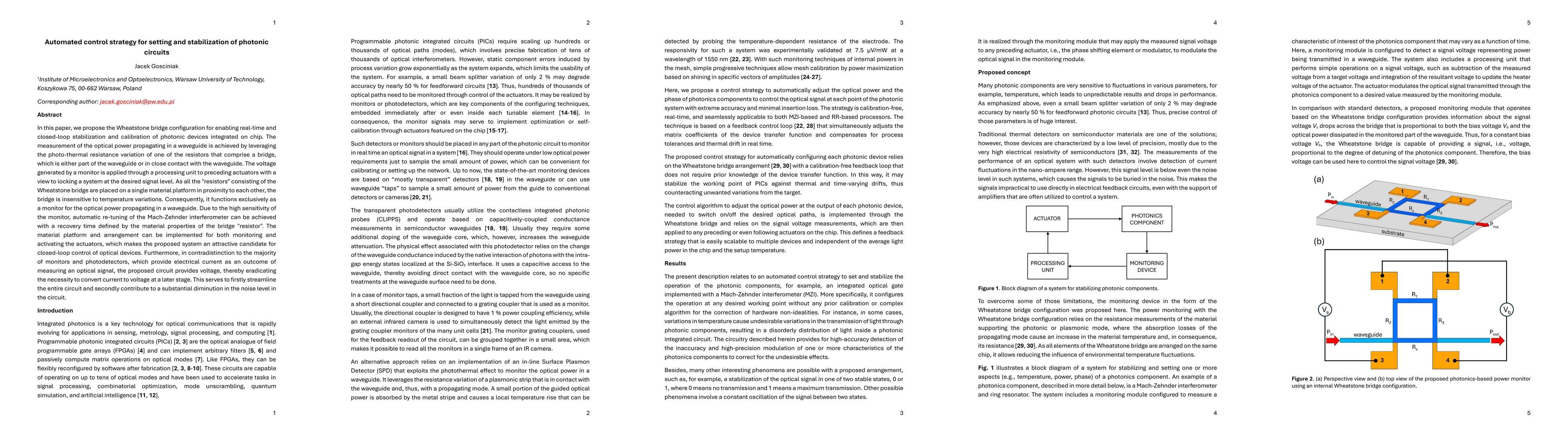 Thumbnail for Automated control strategy for setting and stabilization of photonic
  circuits