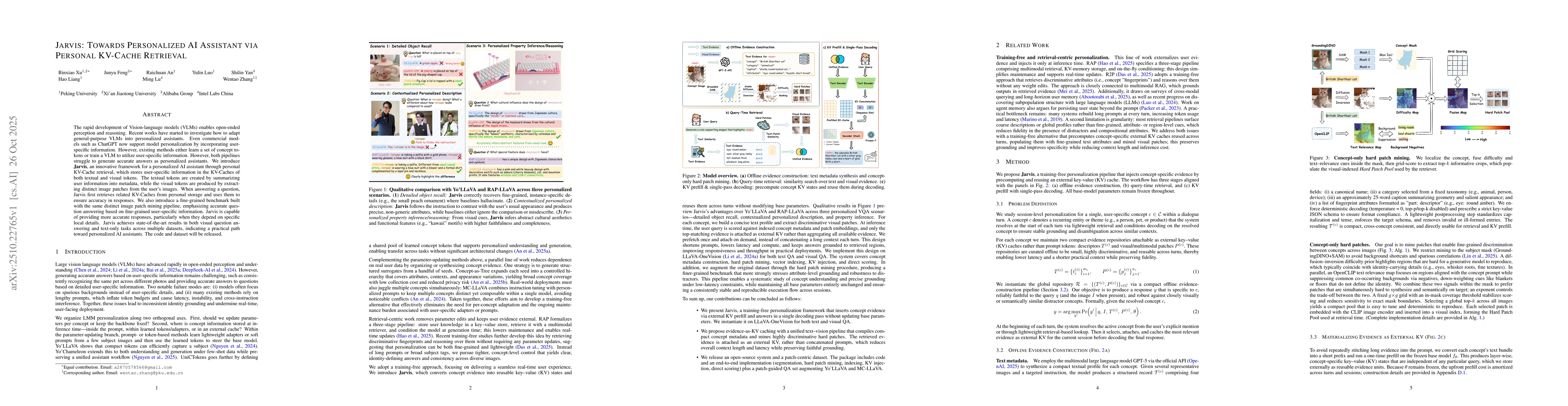 Thumbnail for Jarvis: Towards Personalized AI Assistant via Personal KV-Cache
  Retrieval