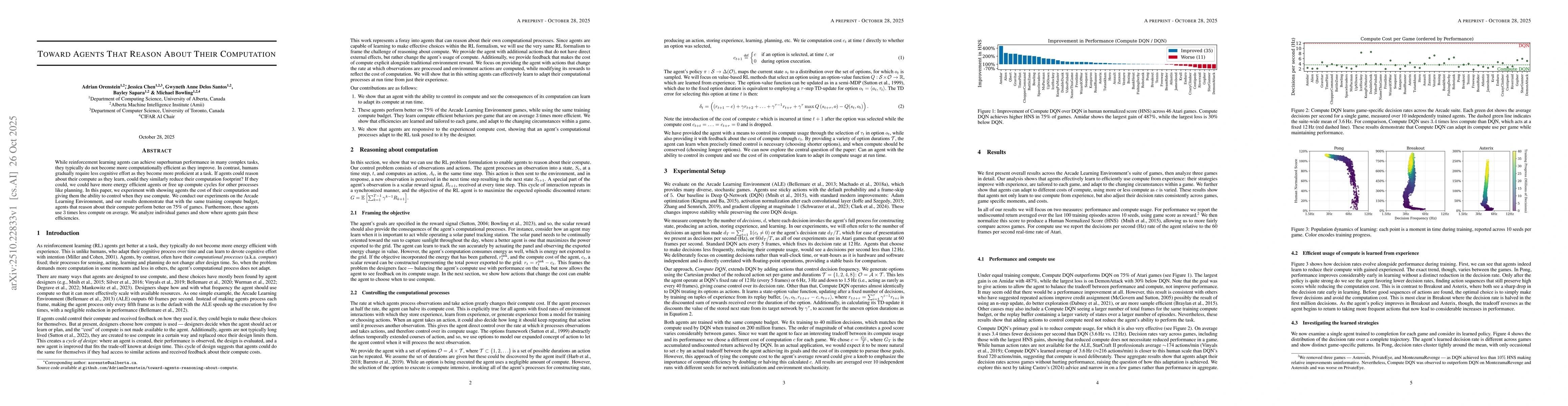 Thumbnail for Toward Agents That Reason About Their Computation