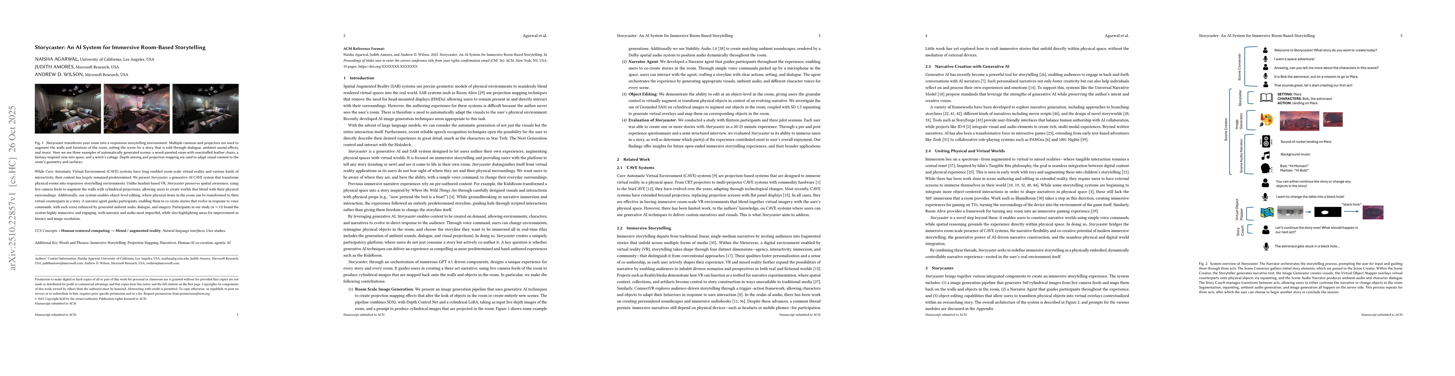 Thumbnail for Storycaster: An AI System for Immersive Room-Based Storytelling