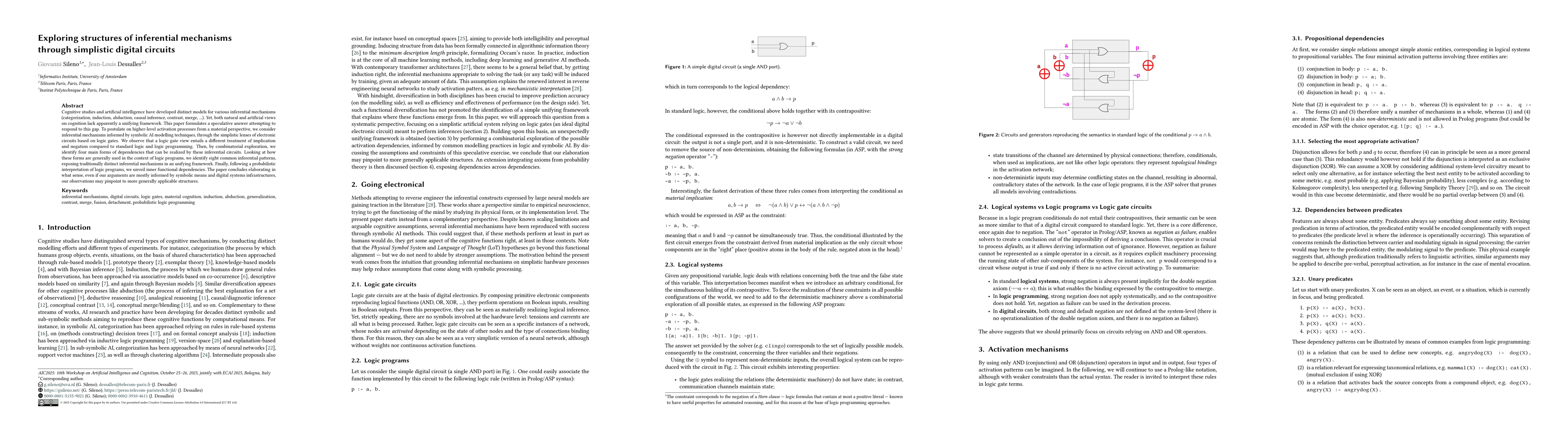 Thumbnail for Exploring Structures of Inferential Mechanisms through Simplistic
  Digital Circuits