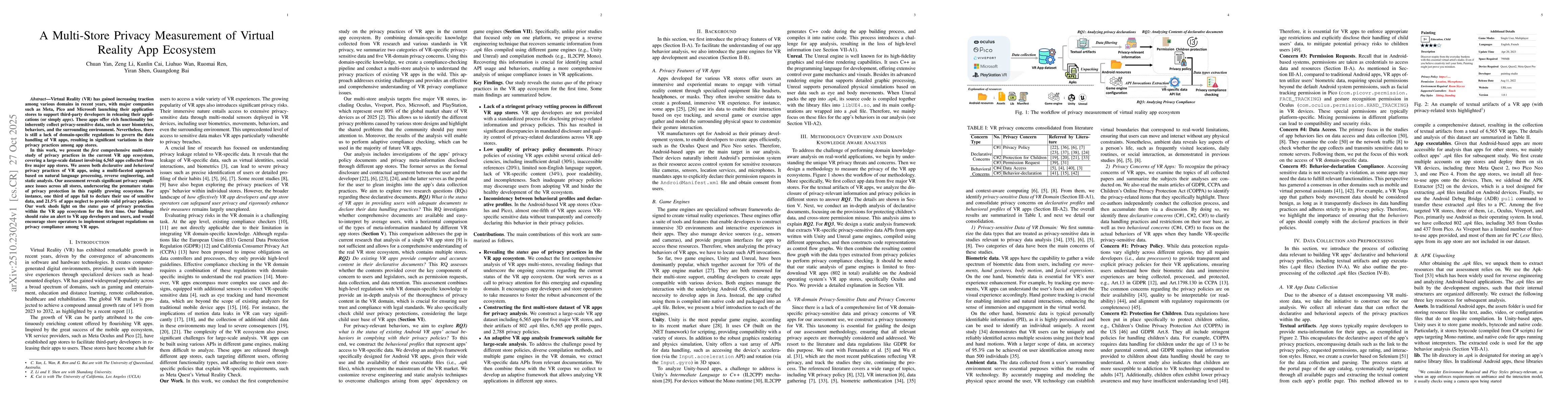 Thumbnail for A Multi-Store Privacy Measurement of Virtual Reality App Ecosystem