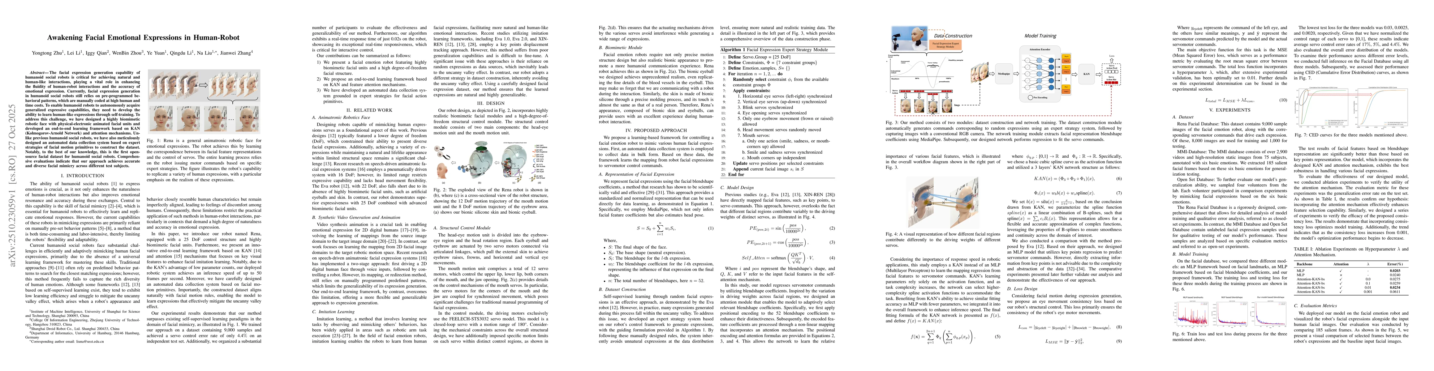 Thumbnail for Awakening Facial Emotional Expressions in Human-Robot