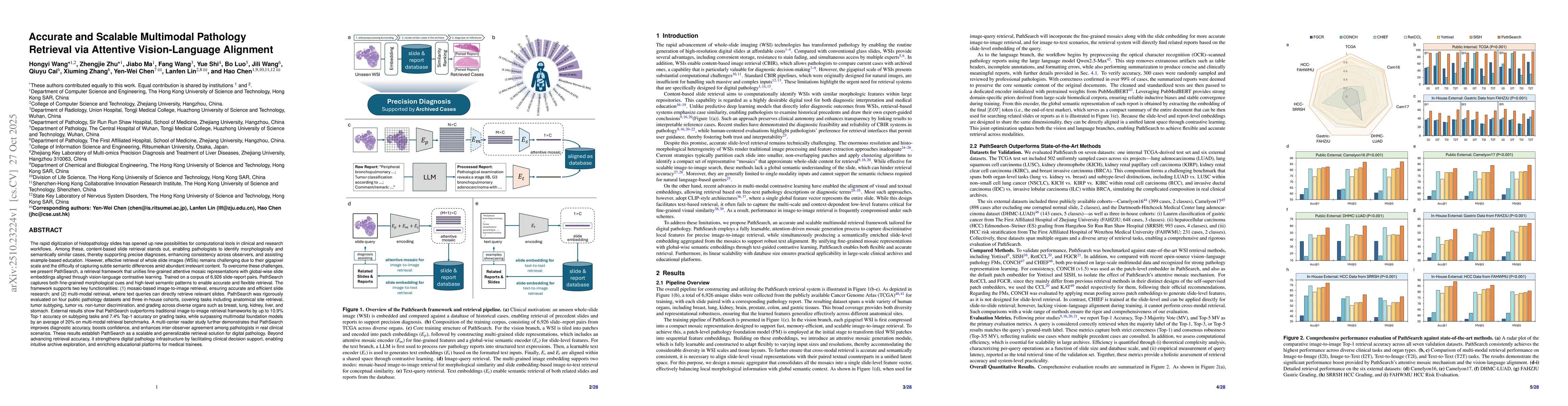 Thumbnail for Accurate and Scalable Multimodal Pathology Retrieval via Attentive
  Vision-Language Alignment