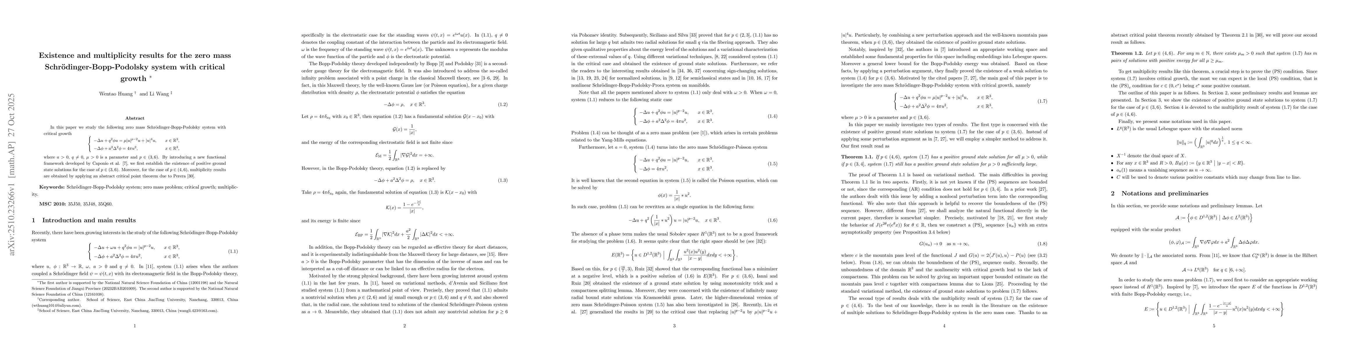 Thumbnail for Existence and multiplicity results for the zero mass
  Schrödinger-Bopp-Podolsky system with critical growth