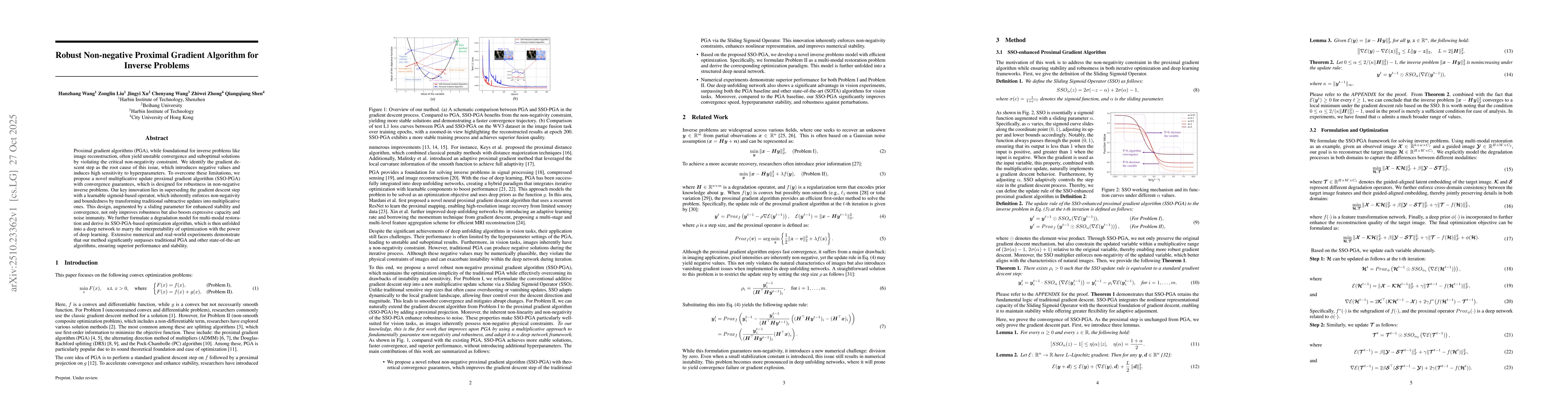 Thumbnail for Robust Non-negative Proximal Gradient Algorithm for Inverse Problems