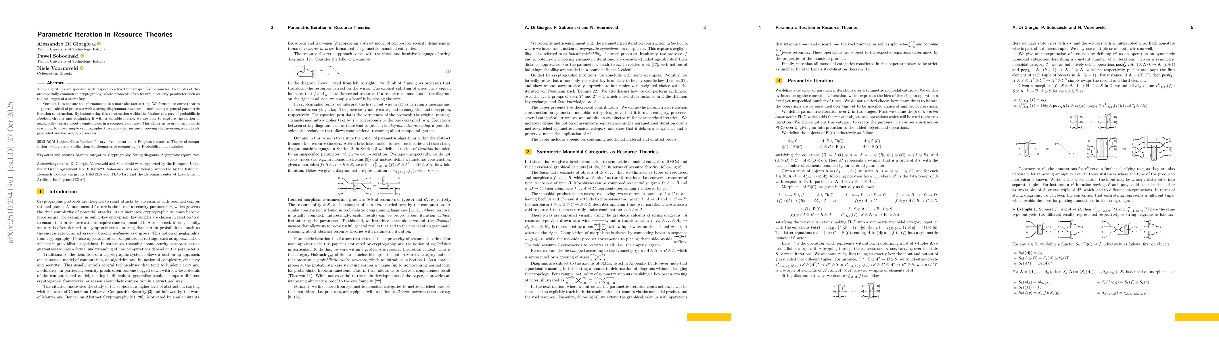 Thumbnail for Parametric Iteration in Resource Theories