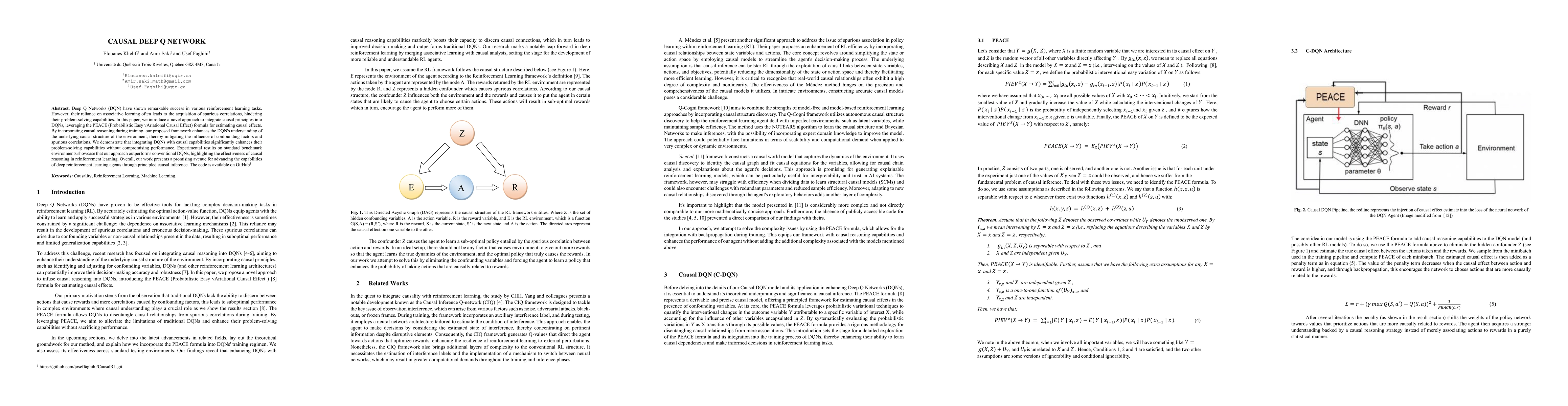 Thumbnail for Causal Deep Q Network