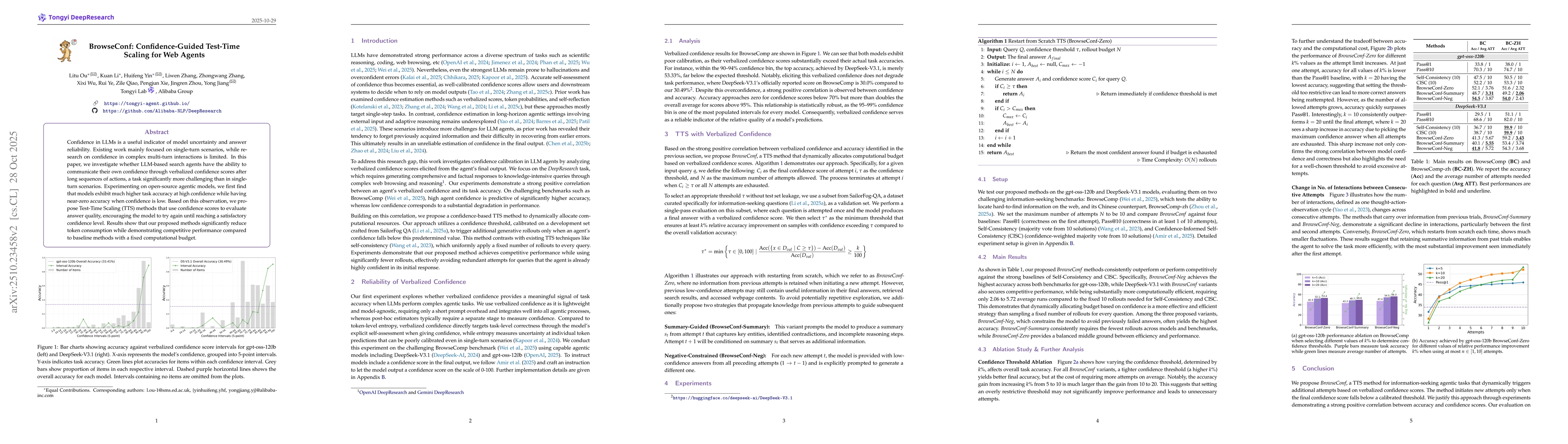 Thumbnail for BrowseConf: Confidence-Guided Test-Time Scaling for Web Agents