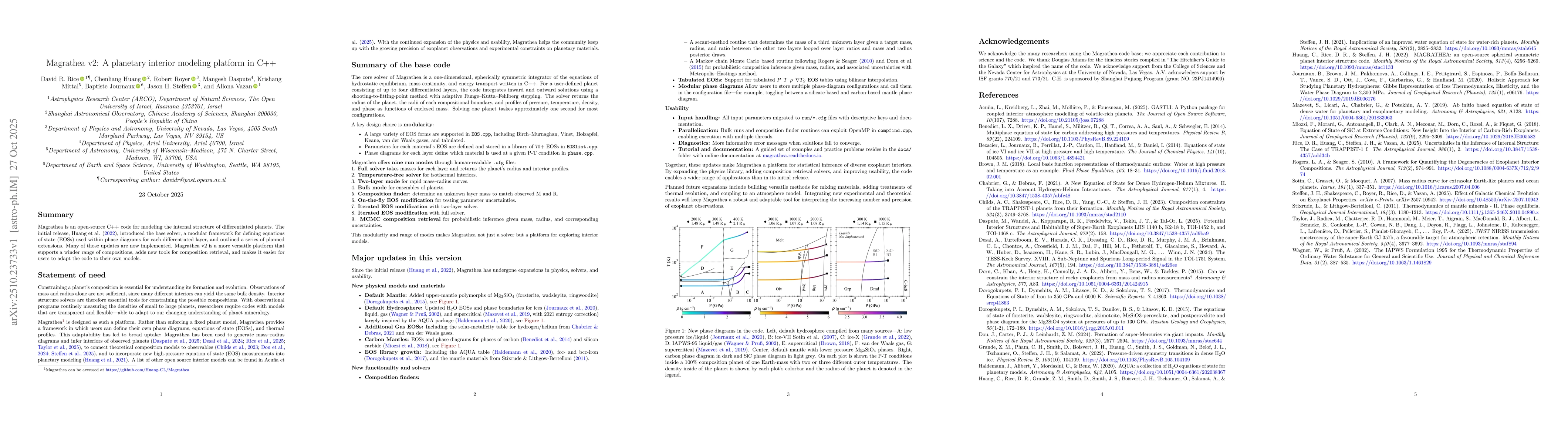 Thumbnail for Magrathea v2: A planetary interior modeling platform in C++
