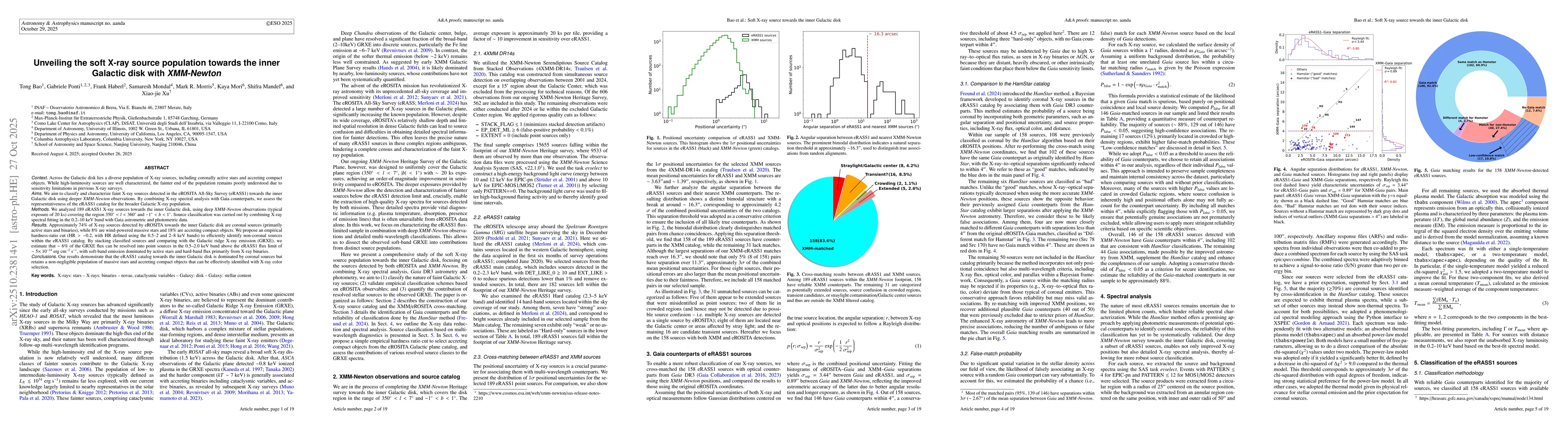 Thumbnail for Unveiling the soft X-ray source population towards the inner Galactic
  disk with XMM-Newton