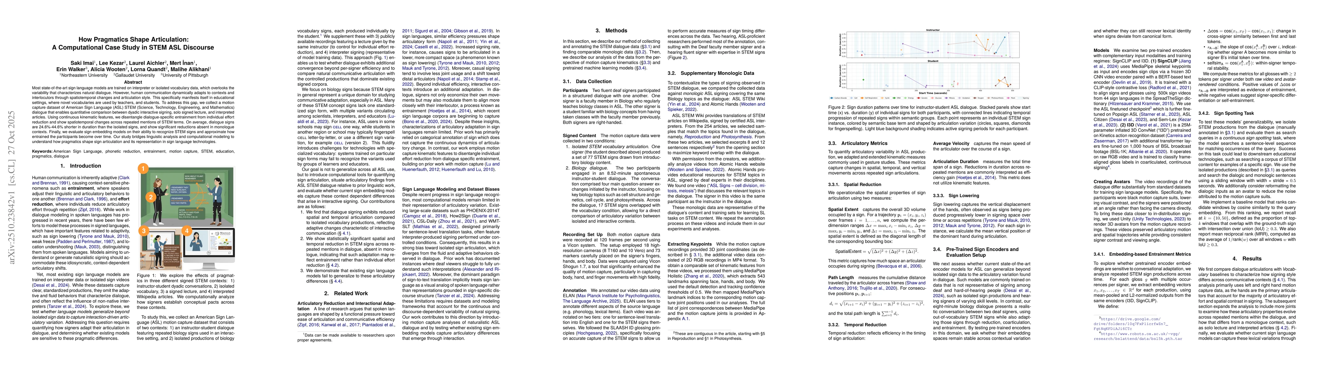 Thumbnail for How Pragmatics Shape Articulation: A Computational Case Study in STEM
  ASL Discourse