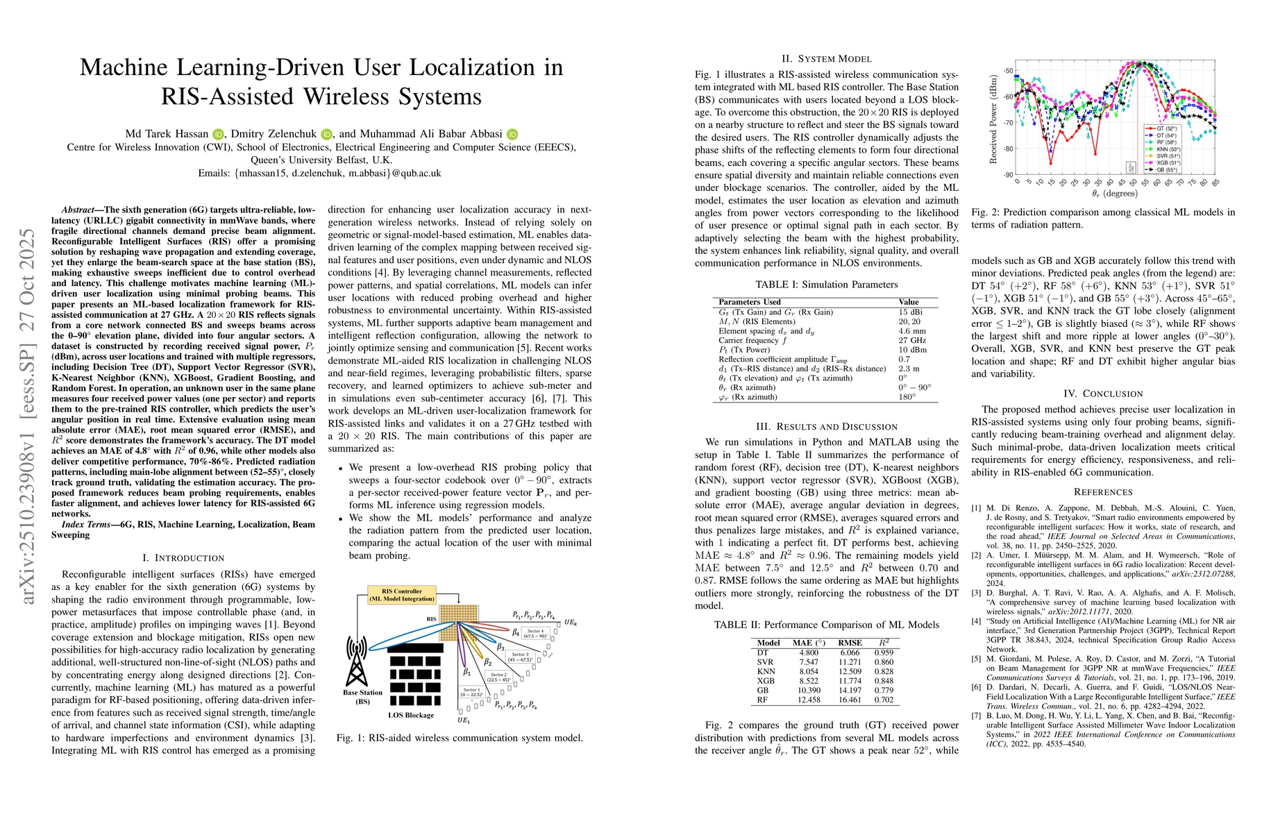 Thumbnail for Machine Learning-Driven User Localization in RIS-Assisted Wireless
  Systems