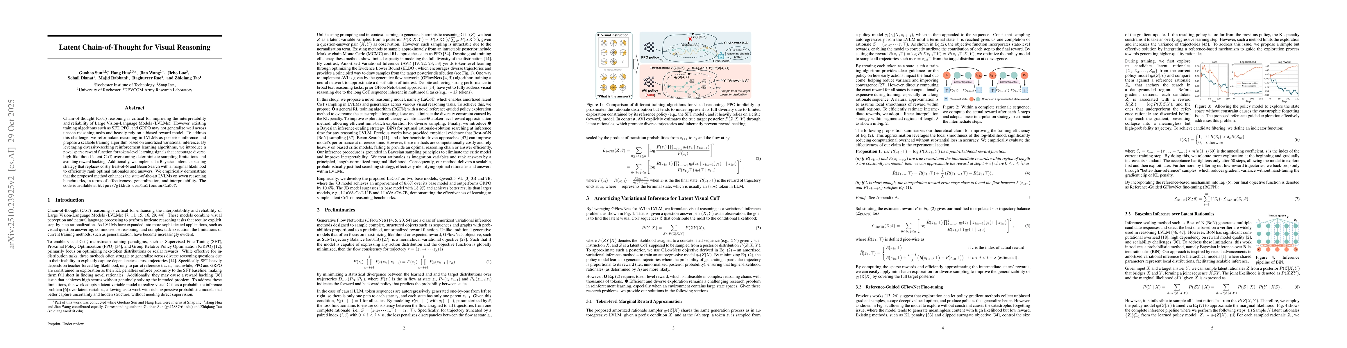 Thumbnail for Latent Chain-of-Thought for Visual Reasoning