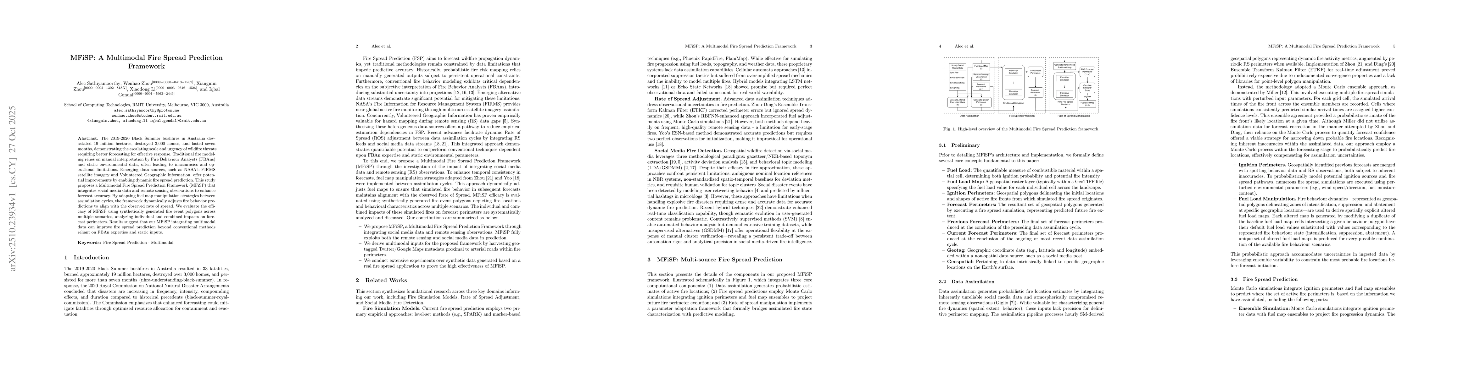 Thumbnail for MFiSP: A Multimodal Fire Spread Prediction Framework