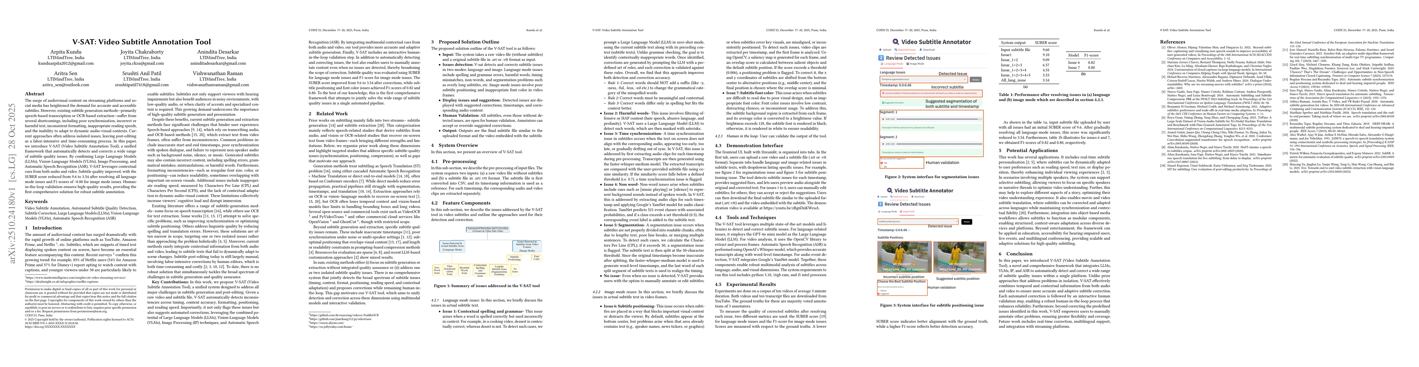Thumbnail for V-SAT: Video Subtitle Annotation Tool