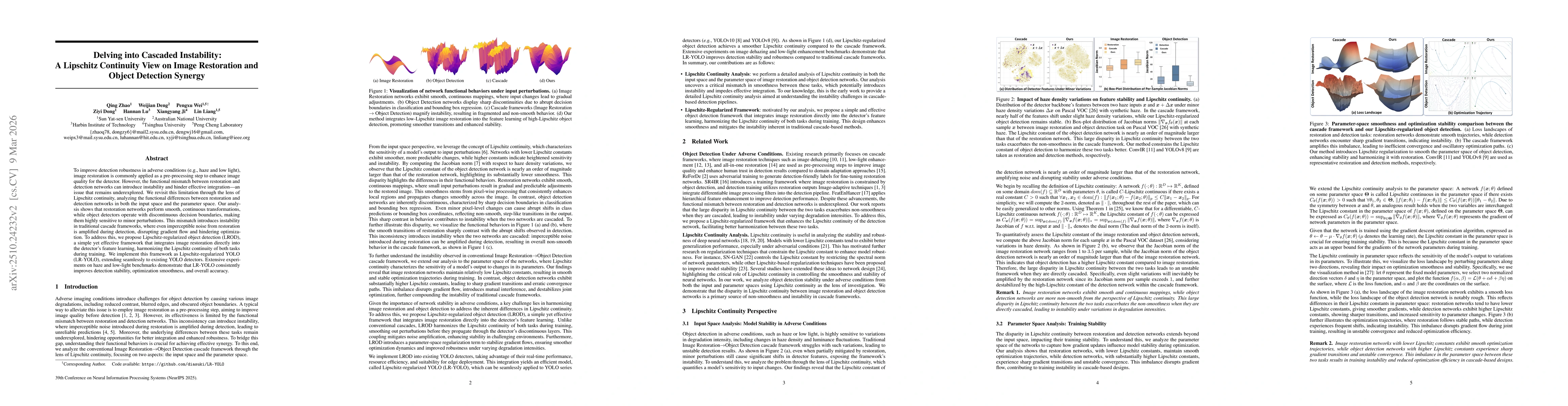 Thumbnail for Delving into Cascaded Instability: A Lipschitz Continuity View on Image Restoration and Object Detection Synergy