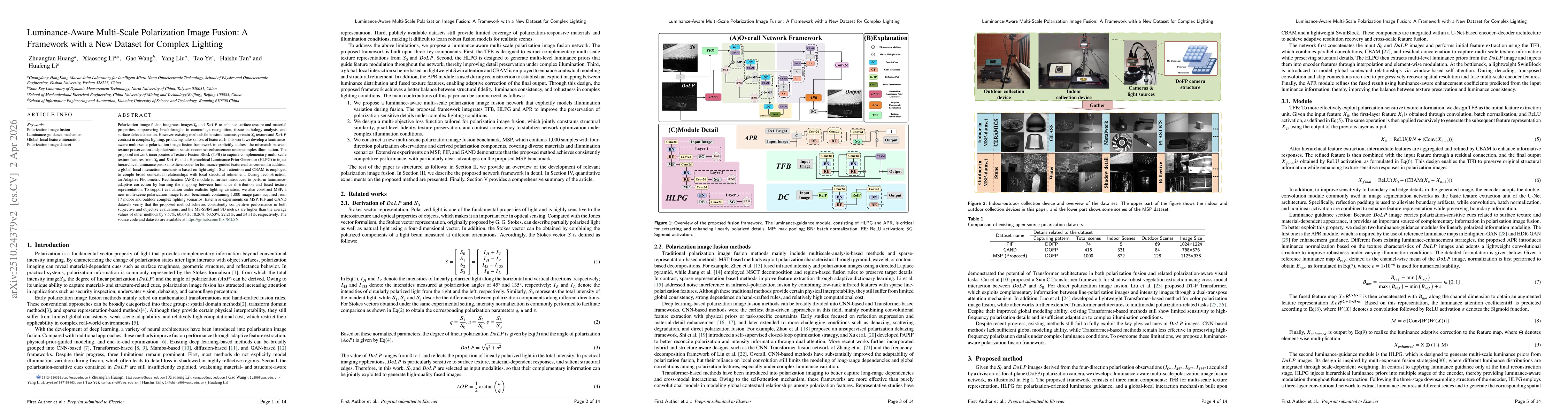 Thumbnail for A Luminance-Aware Multi-Scale Network for Polarization Image Fusion with a Multi-Scene Dataset