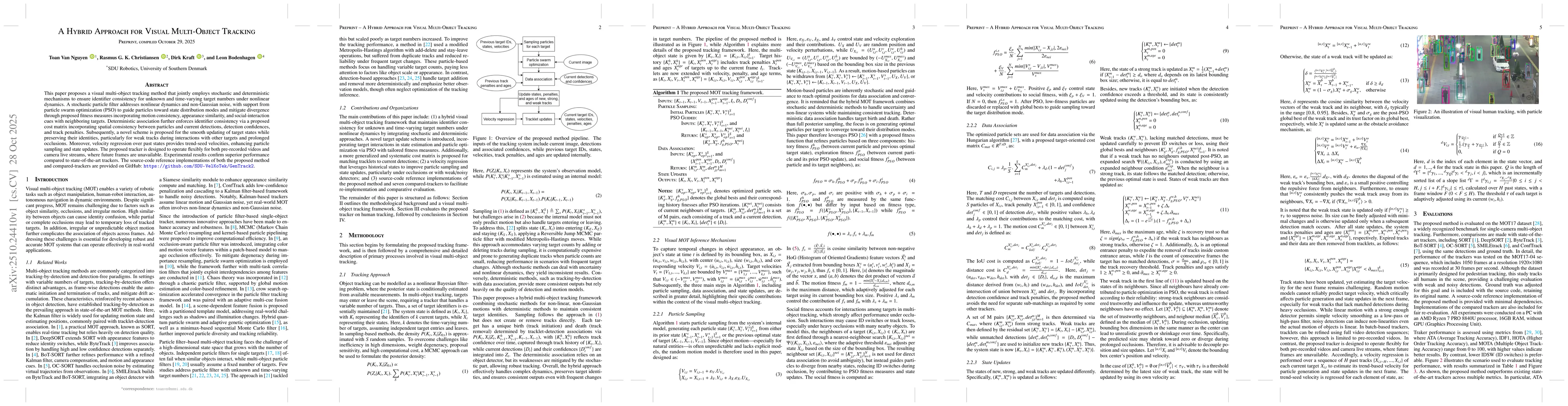 Thumbnail for A Hybrid Approach for Visual Multi-Object Tracking