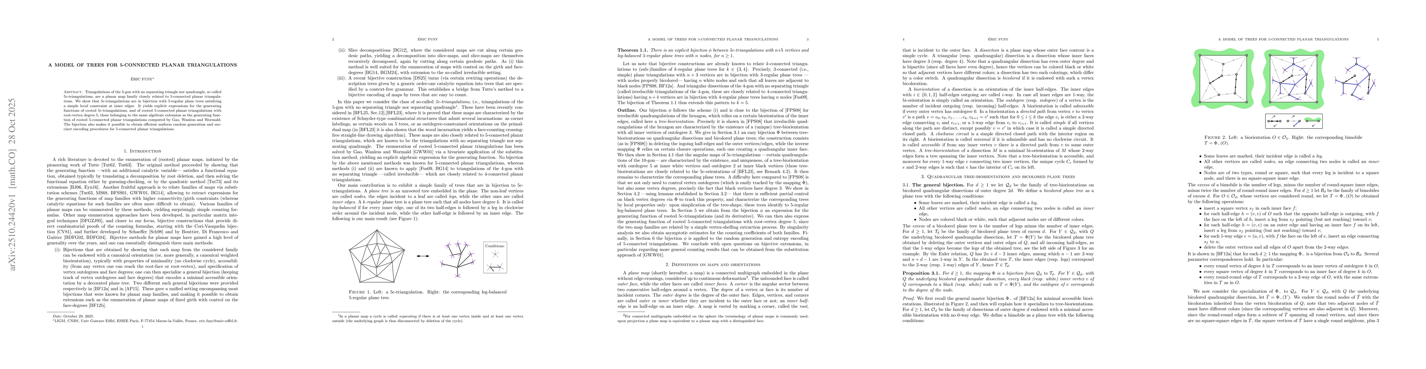 Thumbnail for A model of trees for 5-connected planar triangulations