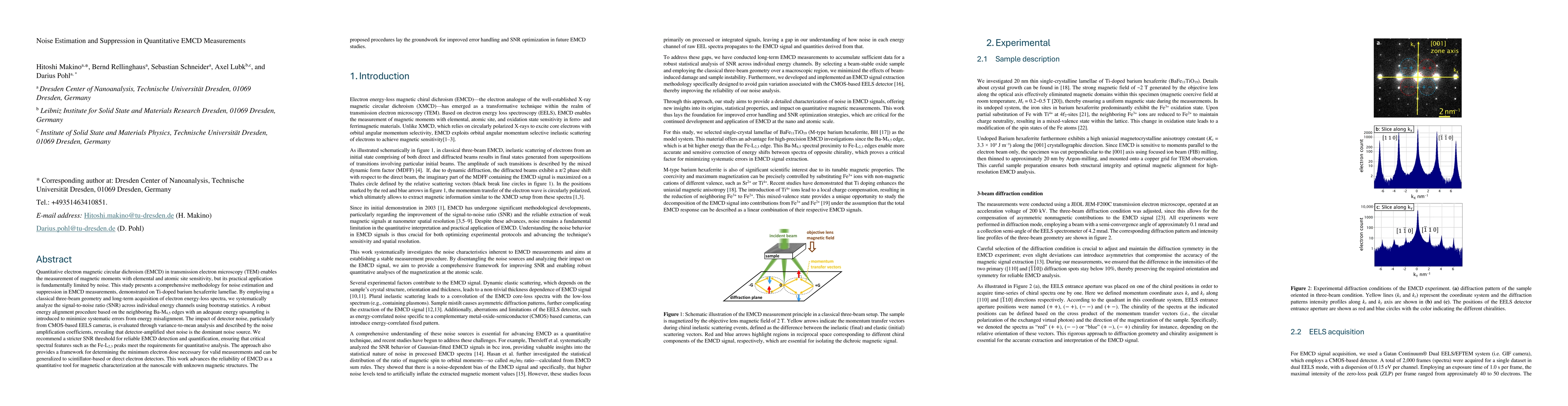 Thumbnail for Noise Estimation and Suppression in Quantitative EMCD Measurements