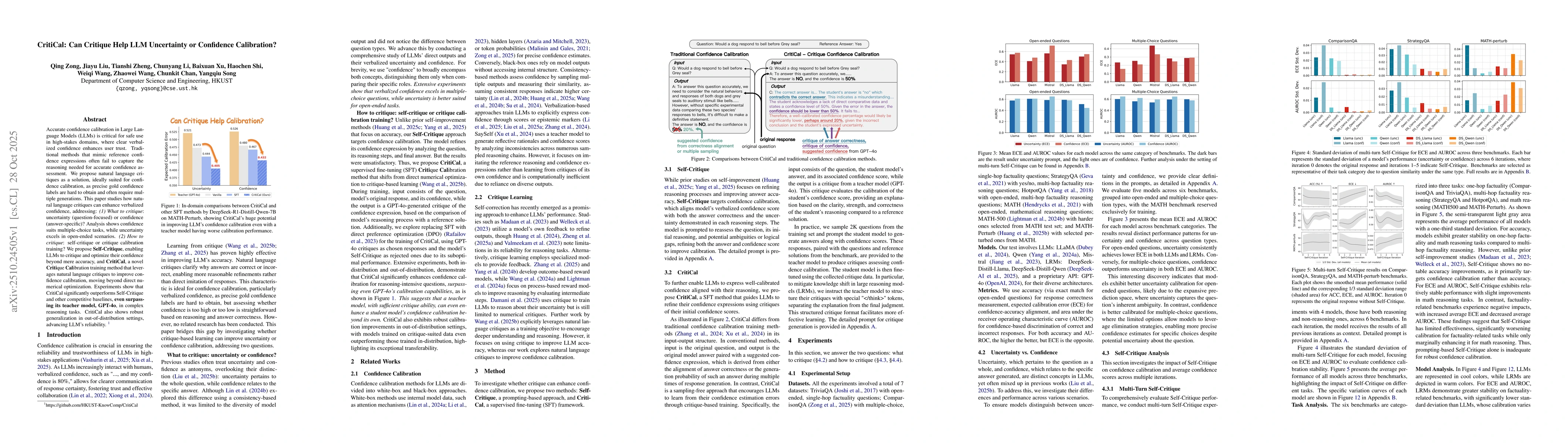 Thumbnail for CritiCal: Can Critique Help LLM Uncertainty or Confidence Calibration?