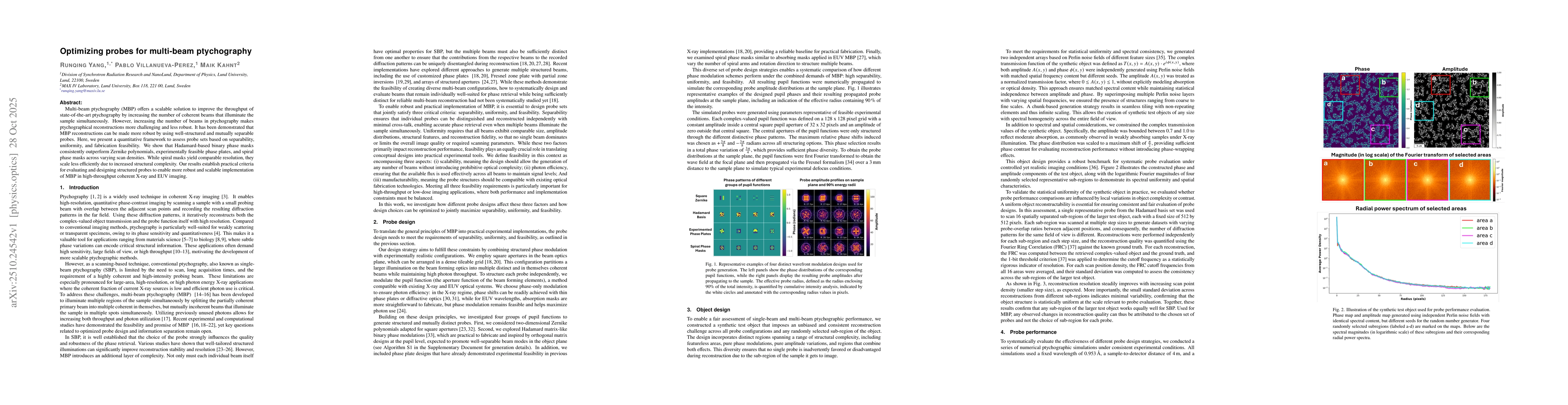 Thumbnail for Optimizing probes for multi-beam ptychography