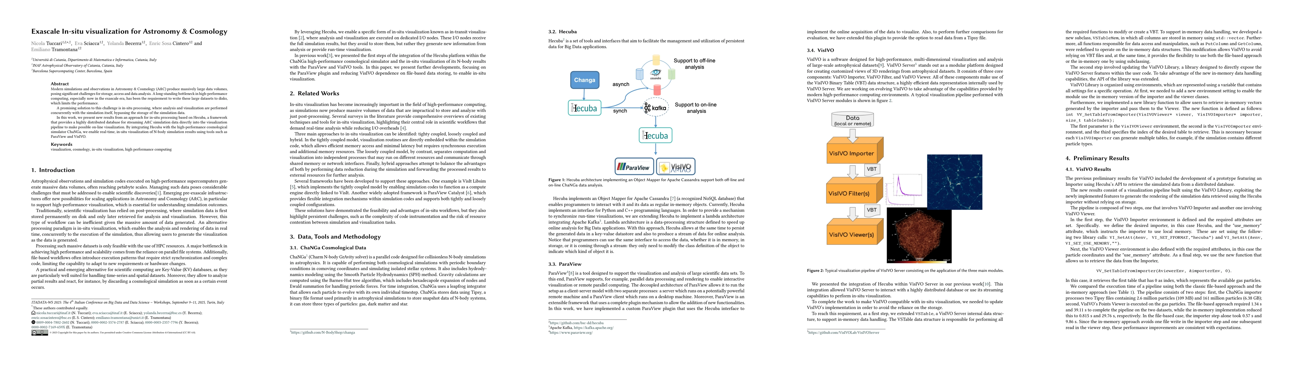Thumbnail for Exascale In-situ visualization for Astronomy & Cosmology