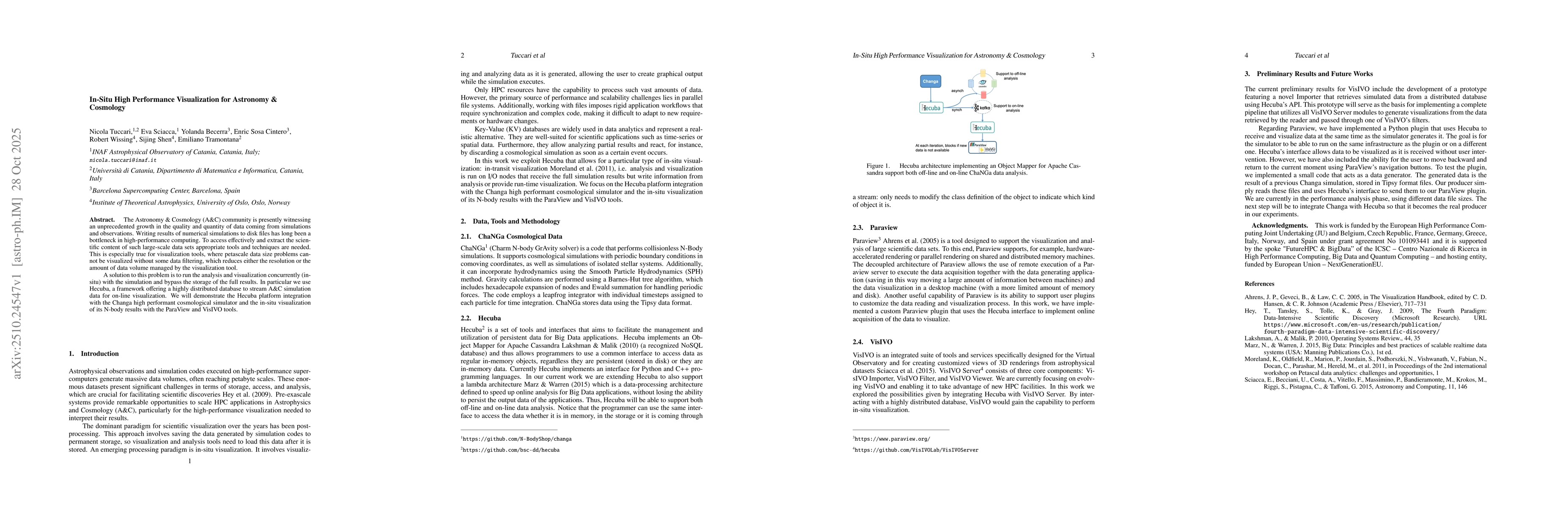 Thumbnail for In-Situ High Performance Visualization for Astronomy & Cosmology