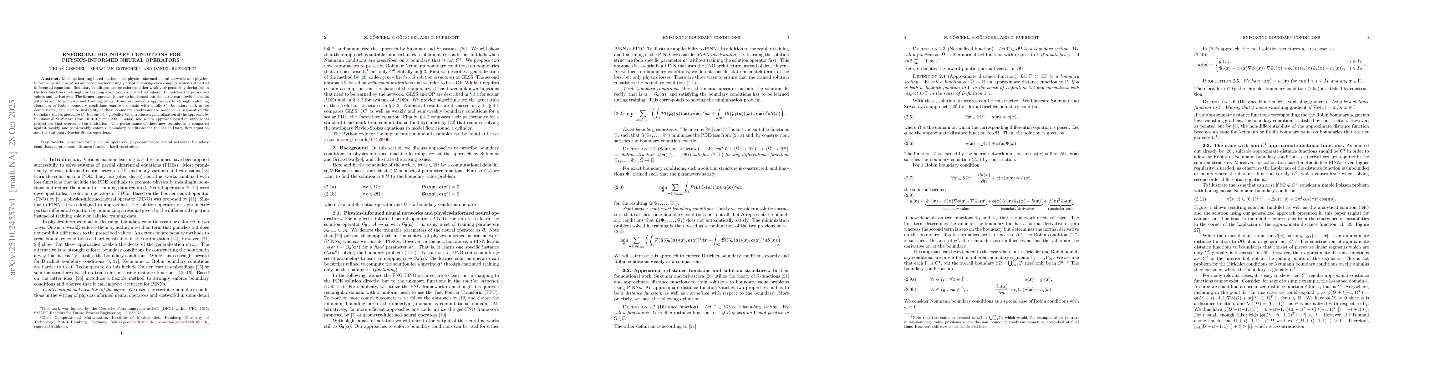 Thumbnail for Enforcing boundary conditions for physics-informed neural operators