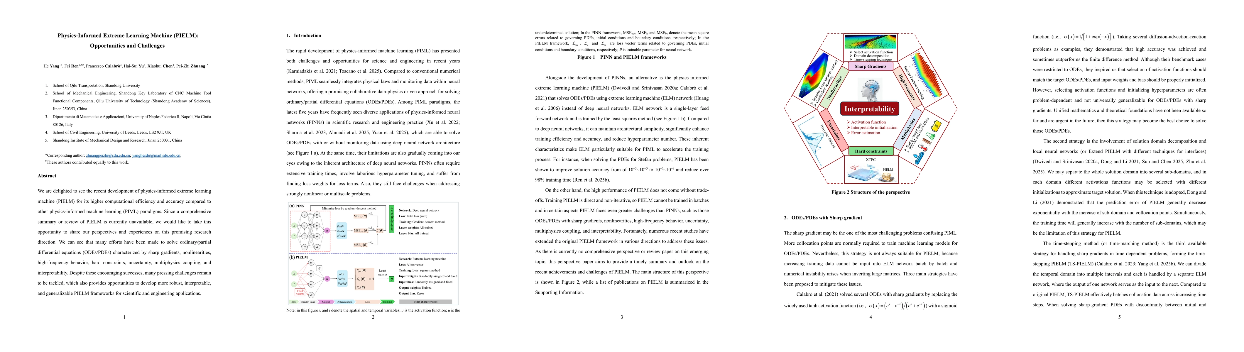 Thumbnail for Physics-Informed Extreme Learning Machine (PIELM): Opportunities and
  Challenges