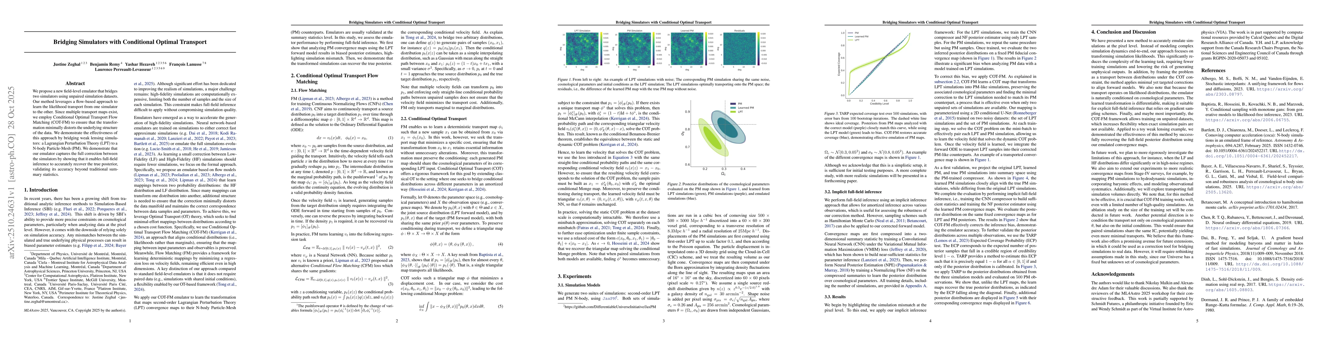 Thumbnail for Bridging Simulators with Conditional Optimal Transport