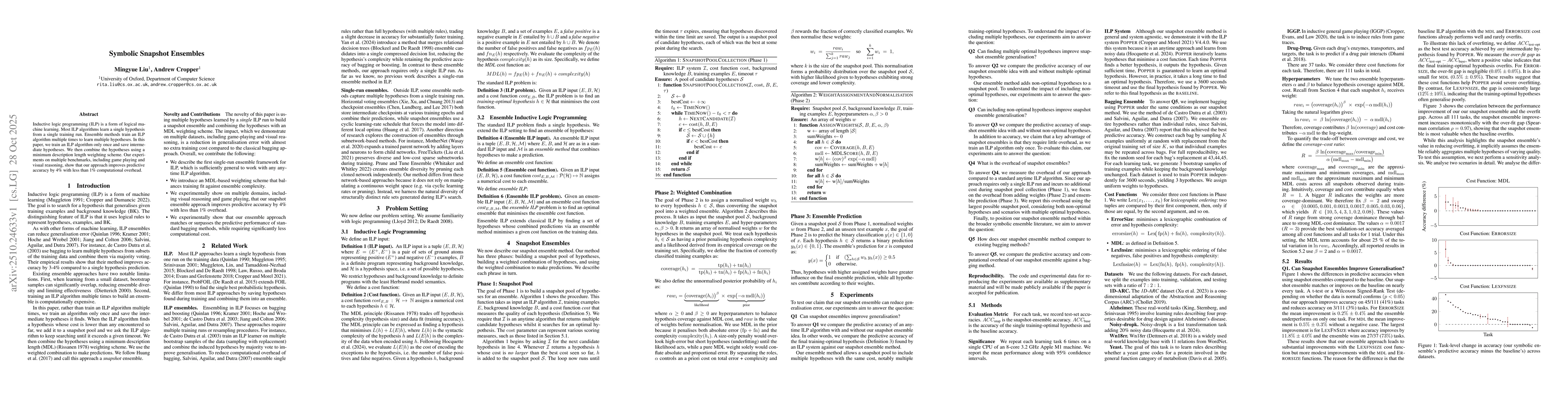 Thumbnail for Symbolic Snapshot Ensembles