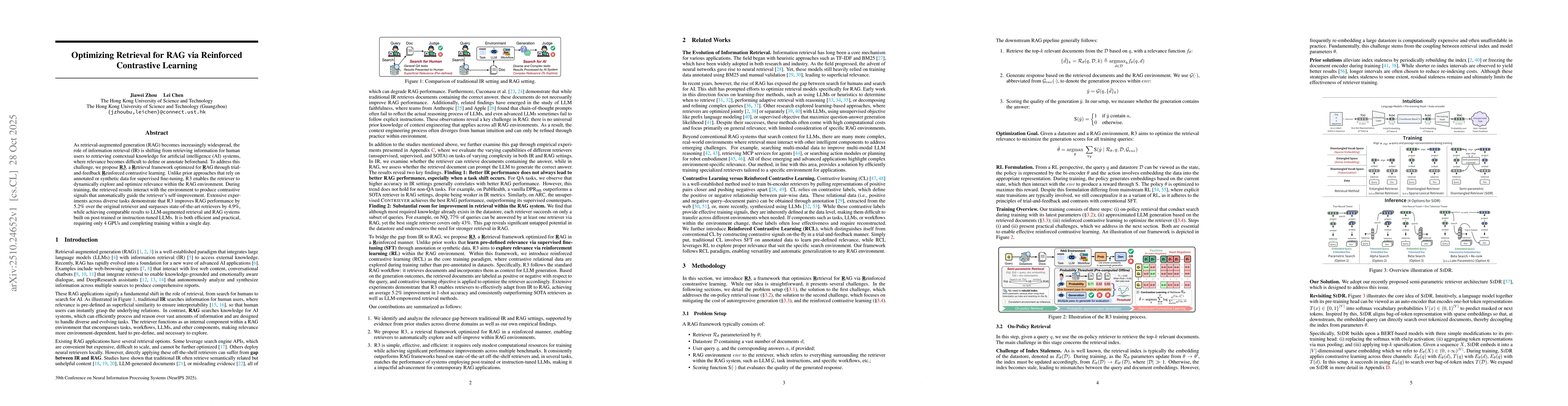Thumbnail for Optimizing Retrieval for RAG via Reinforced Contrastive Learning