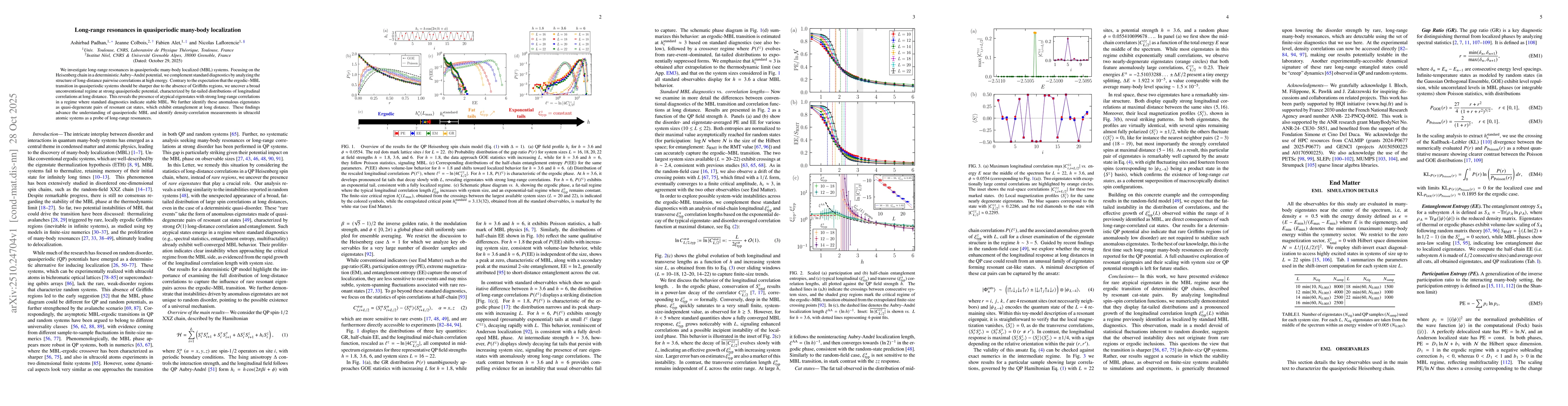 Thumbnail for Long-range resonances in quasiperiodic many-body localization