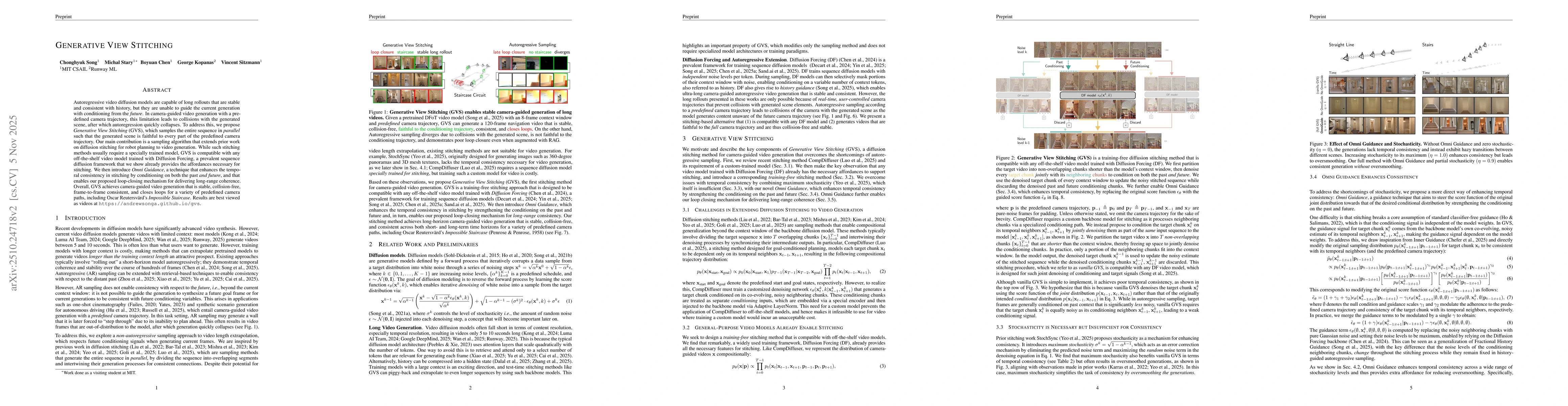 Thumbnail for Generative View Stitching