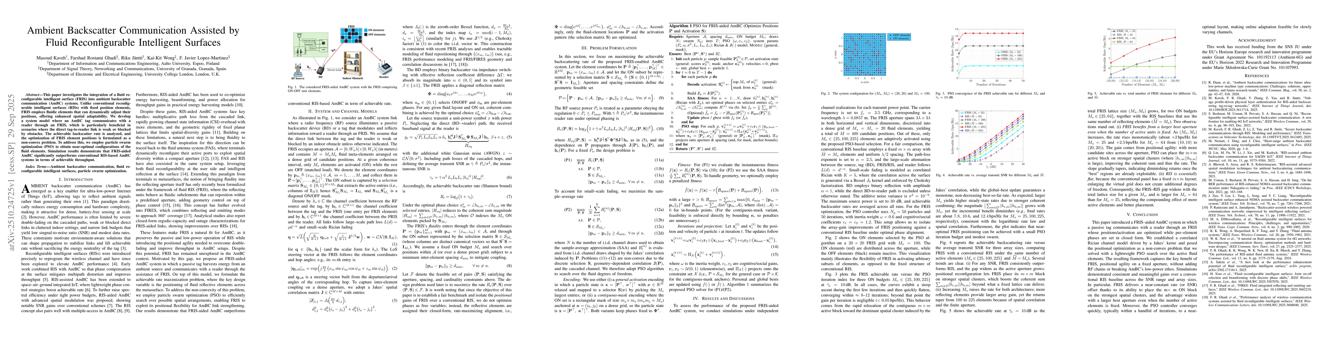 Thumbnail for Ambient Backscatter Communication Assisted by Fluid Reconfigurable
  Intelligent Surfaces