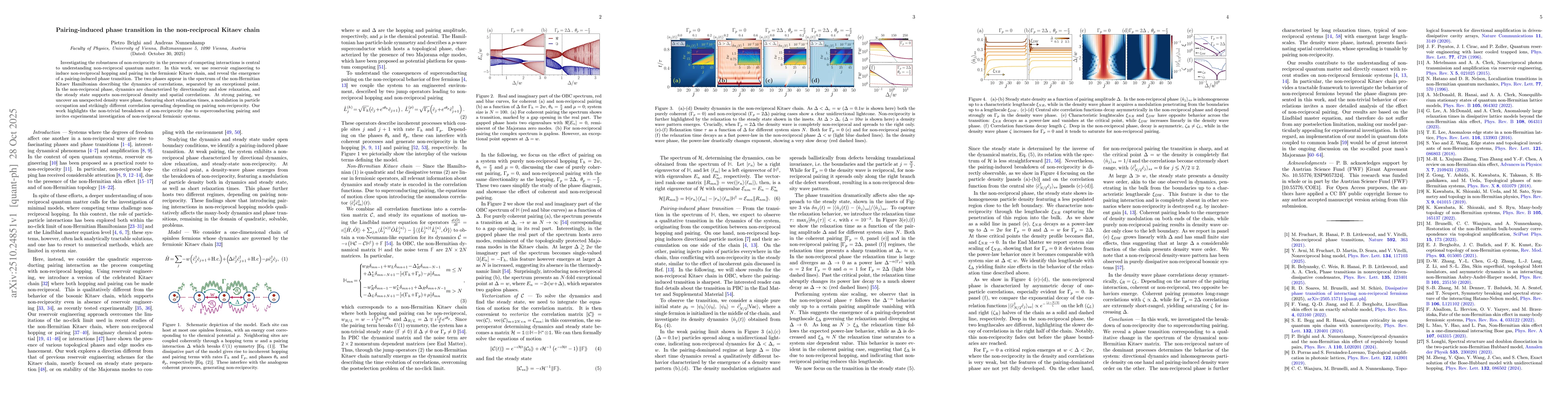 Thumbnail for Pairing-induced phase transition in the non-reciprocal Kitaev chain