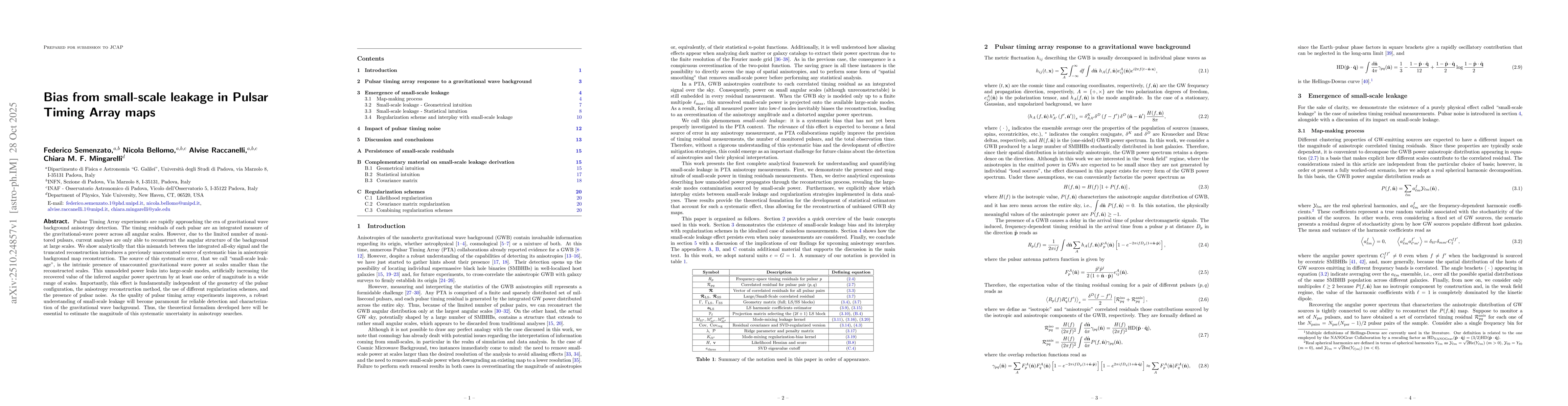Thumbnail for Bias from small-scale leakage in Pulsar Timing Array maps