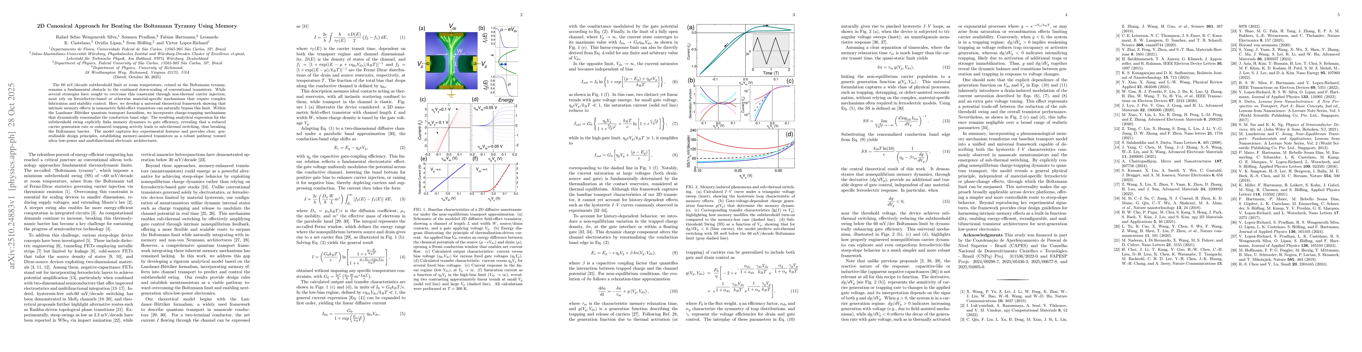 Thumbnail for 2D Canonical Approach for Beating the Boltzmann Tyranny Using Memory